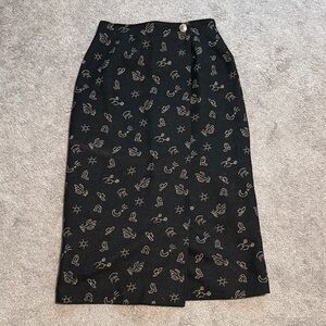 Pendleton Western Wool Skirt
